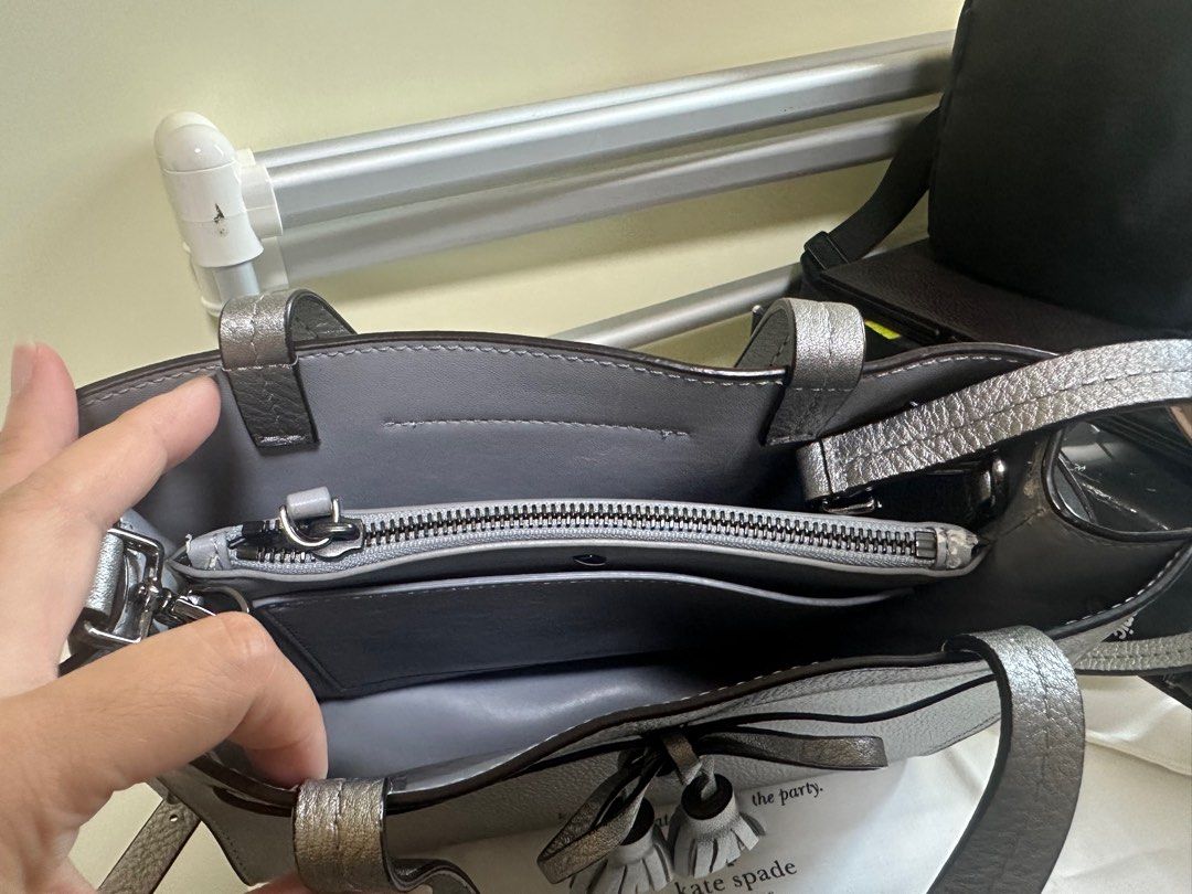 Kate spade crossbody bag gray Clearance
