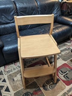 Kids Wooden Adjustable Learning Chair