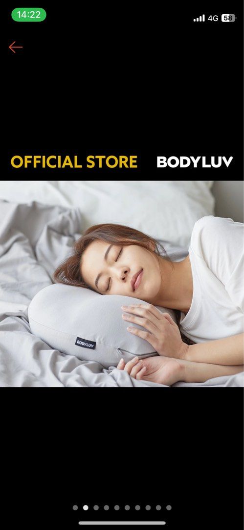 Korean Bodyluv Addition Pillow 2.0 Furniture Home Living Bedding Towels on Carousell