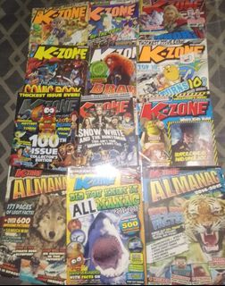 K-Zone Magazines and 3 Almanac (2011,2013, 2014)