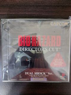 (LAST PRICE POSTED!) Good Condition Biohazard Resident Evil 1 Director's Cut (Japanese Version) 2-DISC PS1 Game