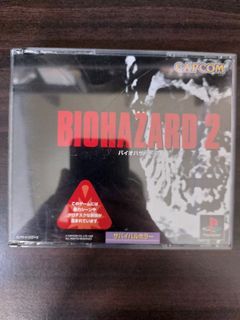 (LAST PRICE POSTED!) Great Condition Biohazard Resident Evil 2 (Japanese Version) 2 DISC PS1 Game