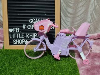 Licca Doll purple pink Japanese bike