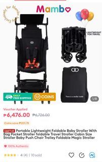 Lightweight Stroller for kids up to 35 kgs