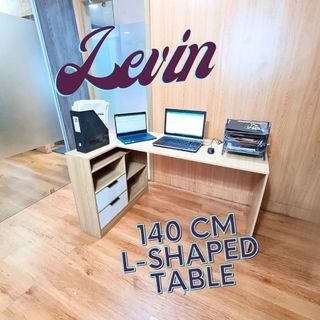 L-Shaped Corner Computer Table