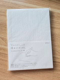 Midori MD Notebook Cotton A5