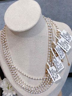 Mikimoto Pearl Necklace 18k japan gold