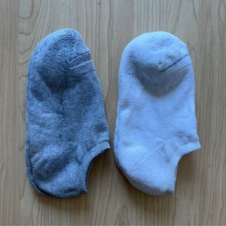 MUJI Right Angle Pile Sneaker Socks (2 Pair Bundle)