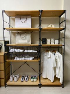 Muji Style shelves / wardrobe