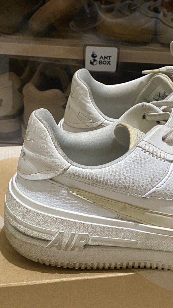 Nike Sneakers Platform Nike Air Force Platform Triple White