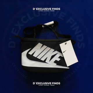 Nike Mini Shoe Box Cross Body Bag "Black/White" Size 3 Liters