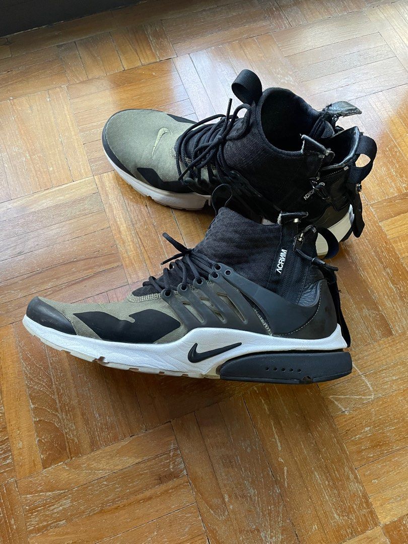 Nike x Acronym Presto Mid Olive