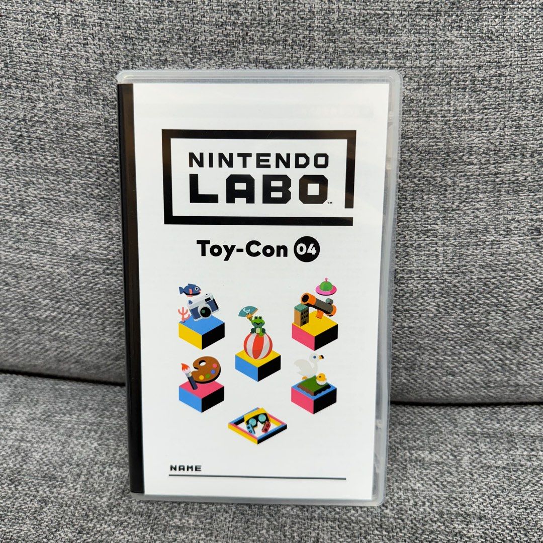 Nintendo Labo Toycon 04 switch game (Category: Nintendo) located in Manila. Submitted by sweettotes_ph (Listing ID 1300014408, Image 1). Description: Game only No issues Fully working Good condition I have other games feel free to check my listings :) For pickup or delivery Bdo gcash cod payment .