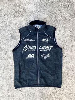 Nishi Dark Gray Windbreaker Racing Vest