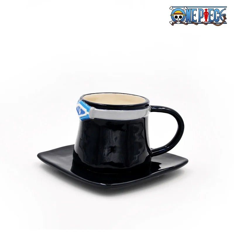 ONE PIECE - ONE PIECE 食器 5個セット エースマグカップ&amp;グラス＋湯呑み4個❗ ONE PIECE 食器 5個セット エースマグカップ&グラス＋湯呑み4個❗