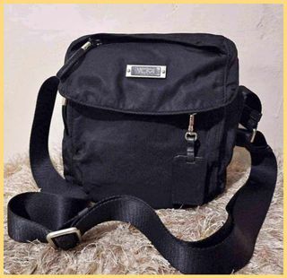 Original Tumi Medium Black Nylon Sling|Crossbody Bag 🖤