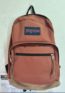ORIGINAL/AUTHENTIC Jansport 31L Right Pack Mens Bagpack (Brown / Orange)