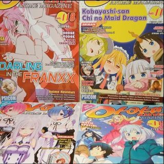 Otakuzine Anime Magazine set
