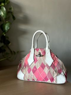 Pink Vivienne Westwood Hand Bag Orb