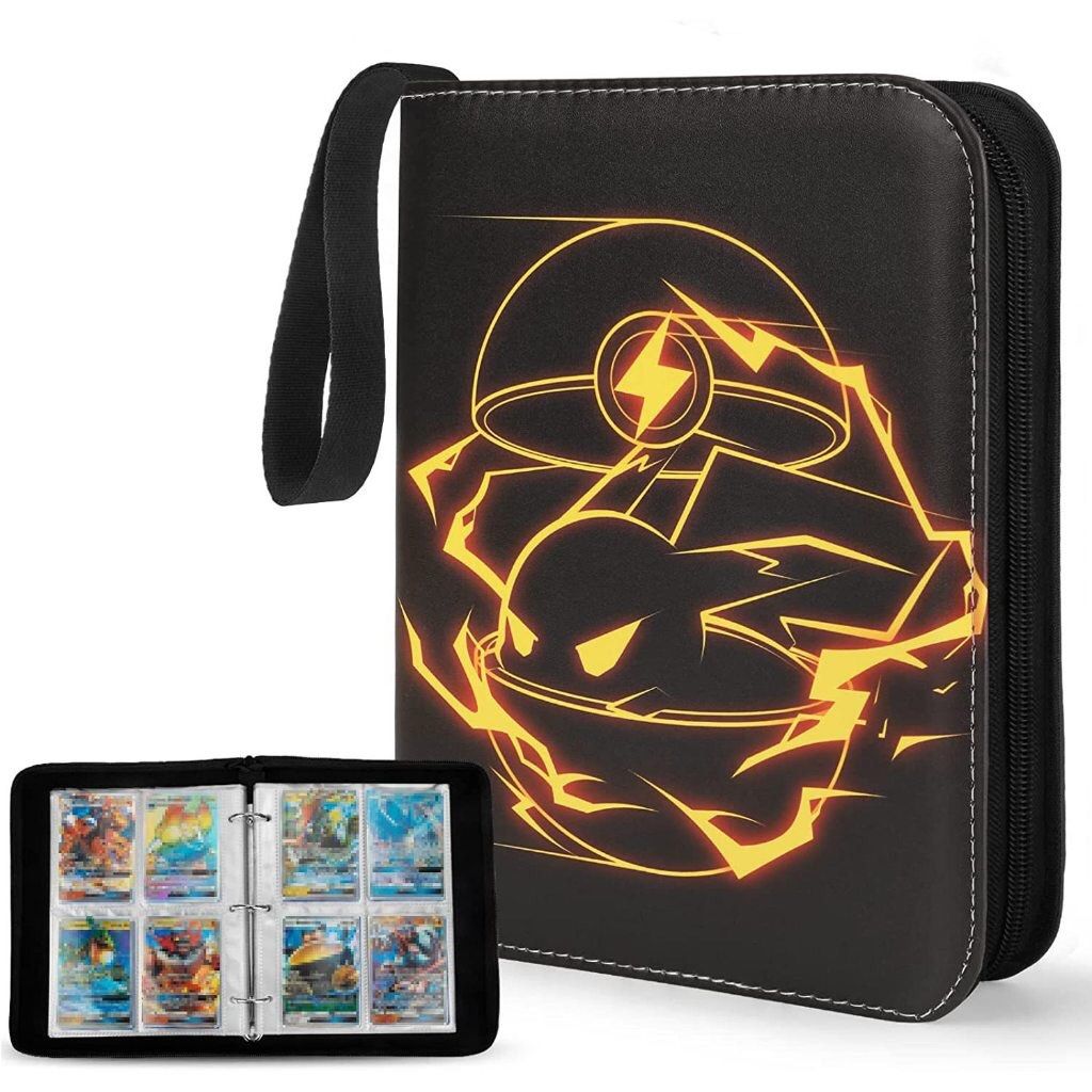 Pokemon Cards Binder (Category: Trading Cards Accessories) located in Manila. Submitted by lovekittygirl (Listing ID 1300061035, Image 2). Description: Pokemon cards binder album 400 slots / 50 pages .