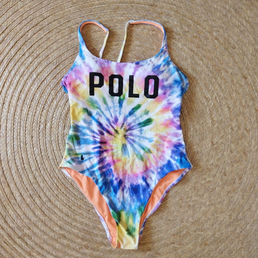 Polo tie dye swimsuit clearance