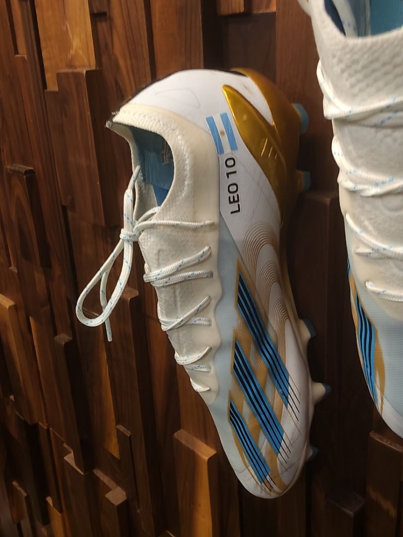 Las Estrellas Blue And White Messi Boots Post World Cup Win Stars