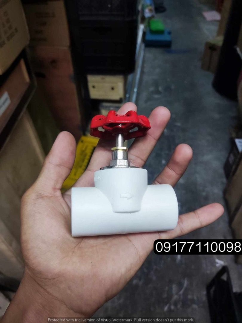 PPR Gate Valve (Category: Construction & Building Materials) located in Manila. Submitted by joeyroque09 (Listing ID 1299984134, Image 3). Description: PPR Gate Valve Specs: 3/4 .