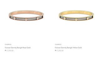 PREORDER: CHARRIOL GENEVE FOREVER ETERNITY BANGLE Size Medium only