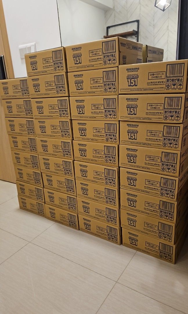 jp 151 booster box 151 Scarlet and Violet - Booster Box | Japanese Pokémon Cards