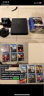 PS4 with free games