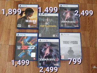 PS5 Games ( like new)