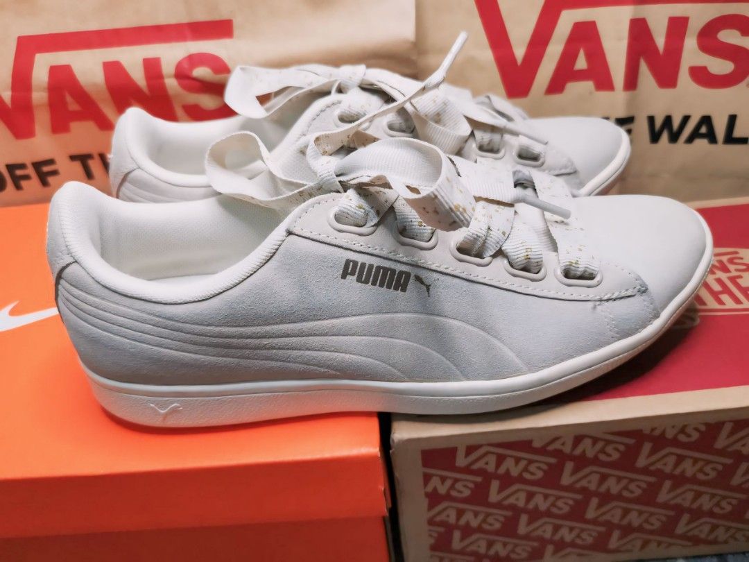 Puma Vikky Ribbon Dot Women s Fashion Footwear Sneakers on Carousell