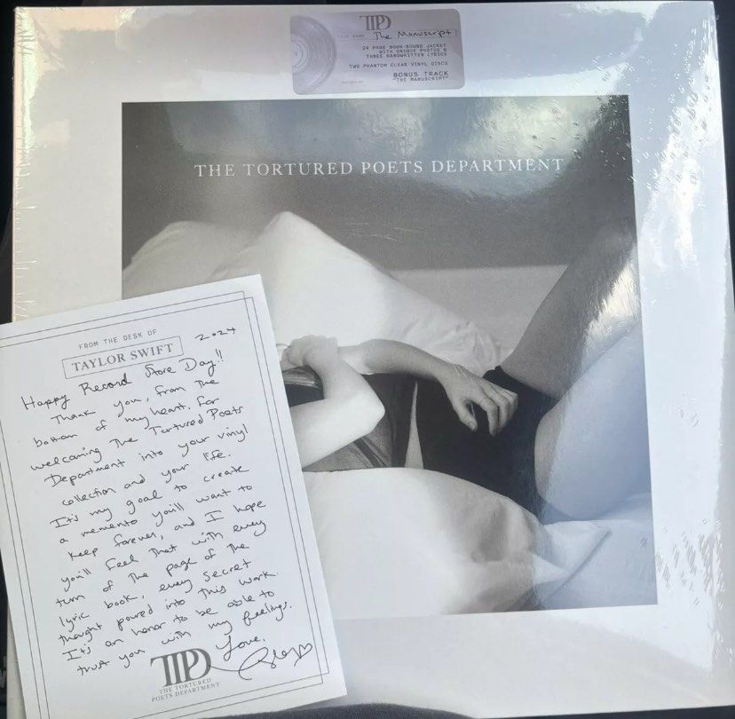 [Rare RSD letter] Taylor Swift Tortured Poets Department PHANTOM