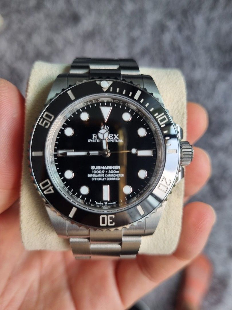 Rolex 124060 Sub No Date, Luxury, Watches on Carousell