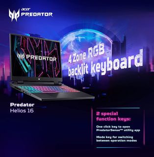 RTX4060 i7 13thgen Acer predator Neo 16 PHN16-71-78Y5 13700HX Nvidia 8GB vram gaming laptop