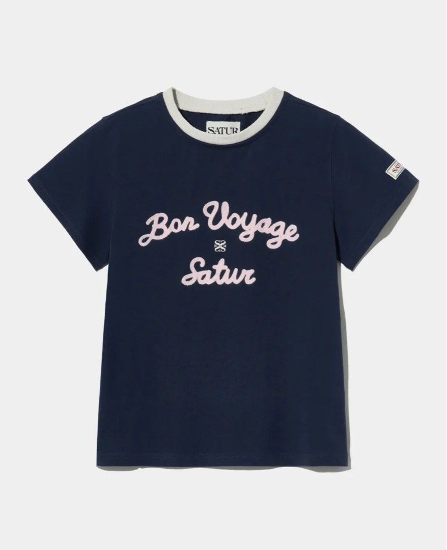 SATUR Unisex Bon Voyage Tee, Women's Fashion, Tops, Other