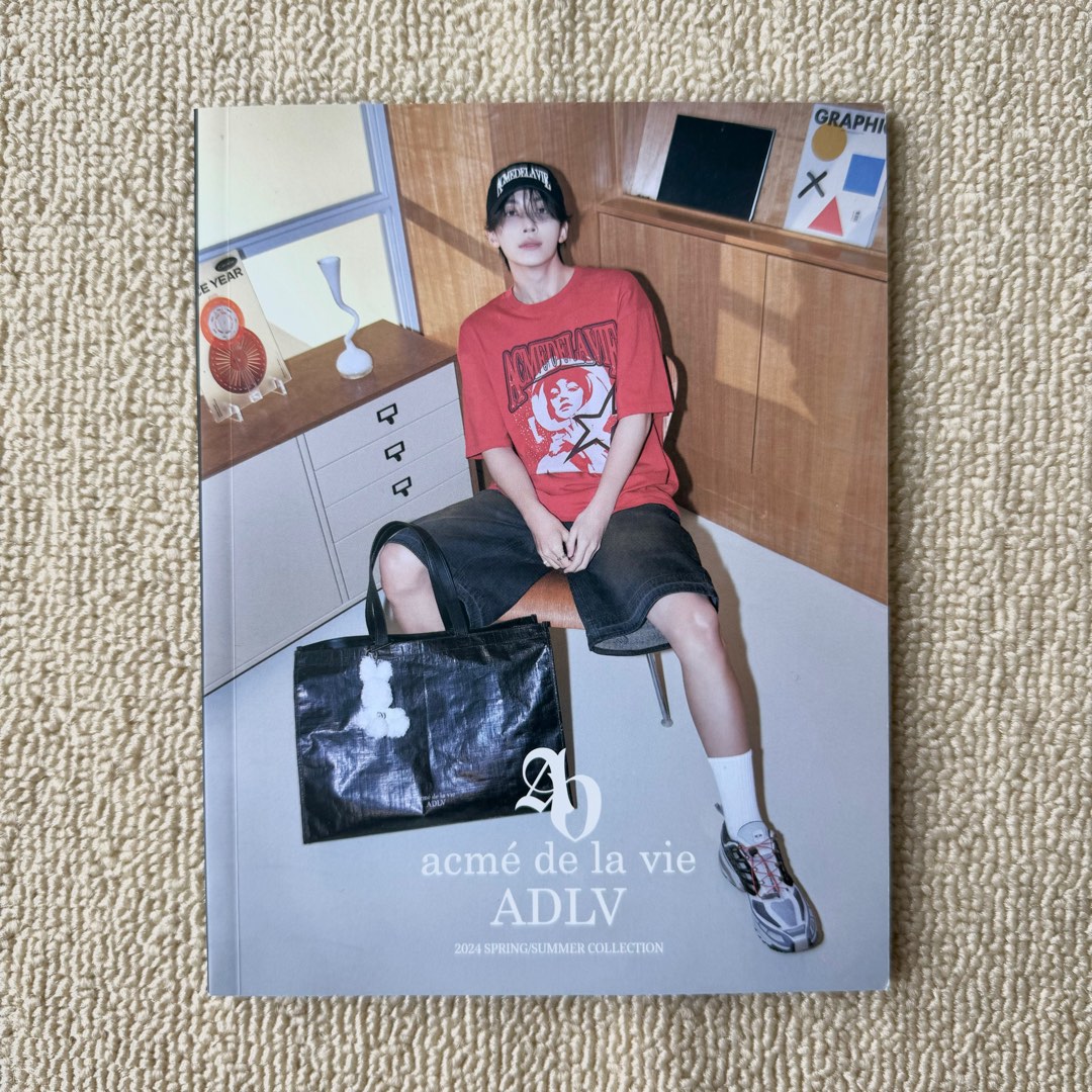 SEVENTEEN JEONGHAN x ADLV 24SS LOOKBOOK CATALOG, Hobbies & Toys