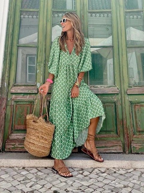 Vintage print dresses cheap