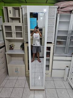 Slim Shoe Cabinet with mirror