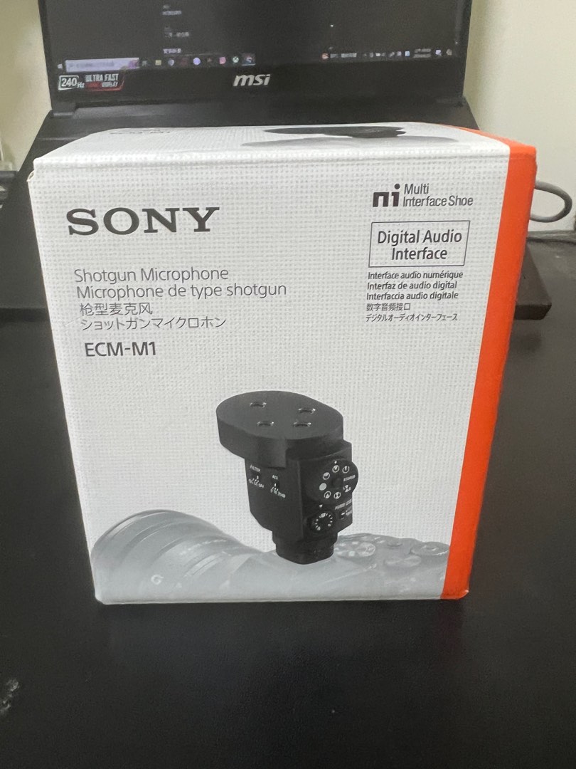 Sony Ecm-m1指向型麥克風（保固內）, 相機攝影, 攝影配件, 其他