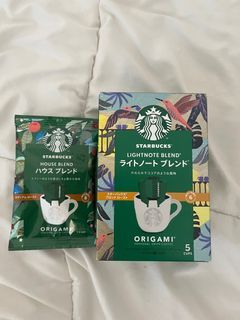 Starbucks Origami Personal Drip Coffee Pack [from JAPAN] + FREE sachet