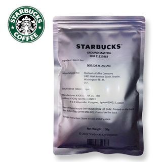 Starbucks Pure Matcha Powder 100g