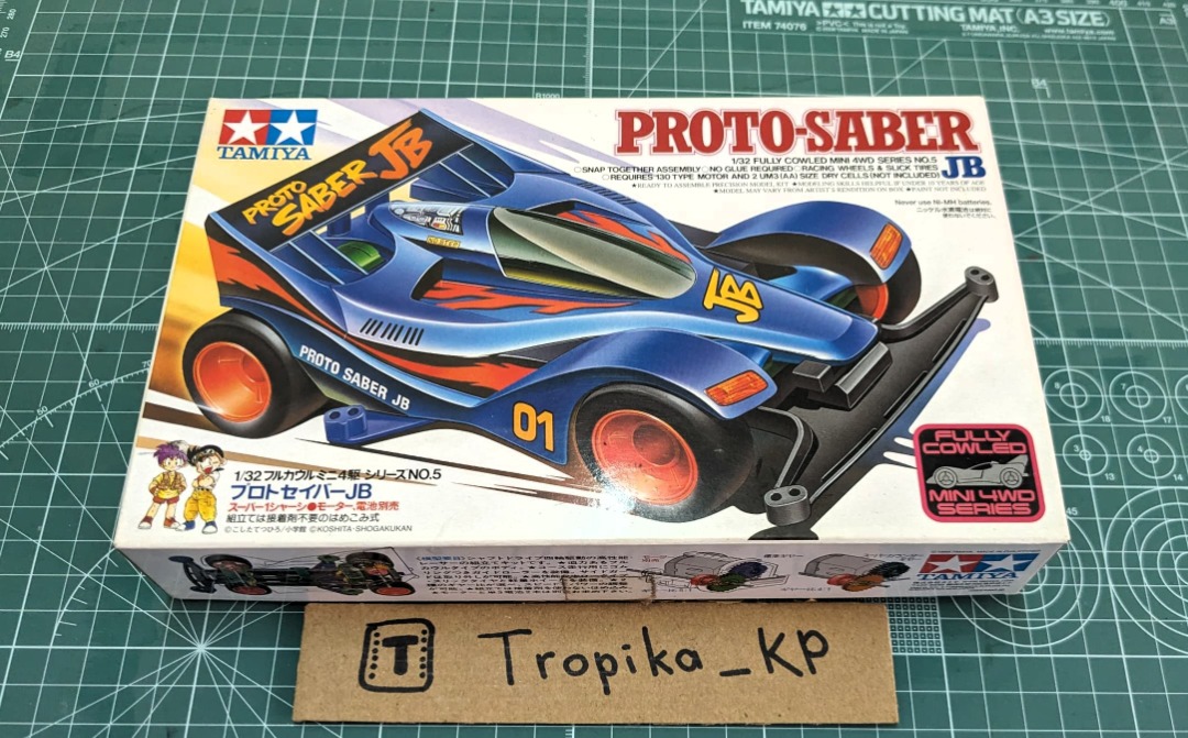 Tamiya 94648 JR Proto-Saber JB Spec Kit - Chip & Coin By Johnny Wong (Japan Import) - View #7