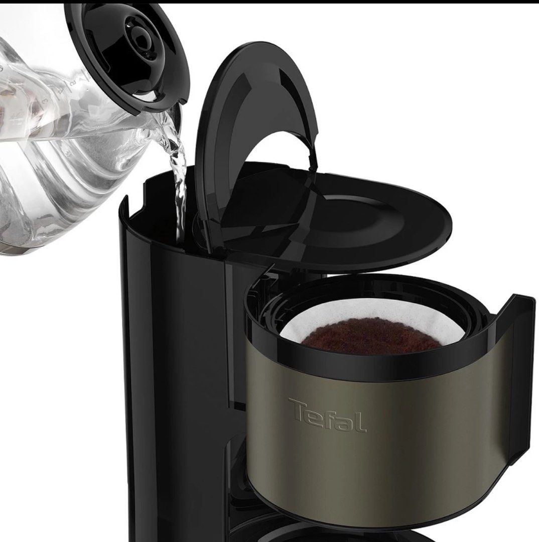 Tefal Delfini Mini Coffee Maker CM312DKR (Category: Coffee Machines & Makers) located in Manila. Submitted by jhcollections (Listing ID 1300008615, Image 3). Description: Tefal Delfini Mini Coffee Maker CM312DKR Mini size, 0.6L Good as new original price: 3495 No box Location: Malate Manila .