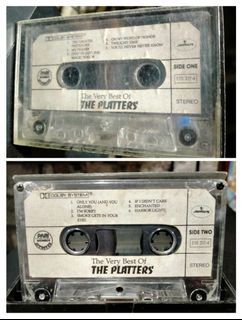 The Very Best of the Platters Cassette Tape Music Collectible Collector Casette Album Anthology| NO INLAY