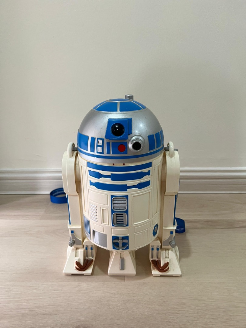 Tokyo Disney Resort Star Wars R2D2 Popcorn Bucket With Strap, Hobbies