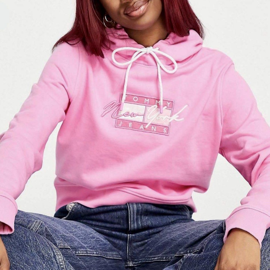 Tommy jeans pink sale