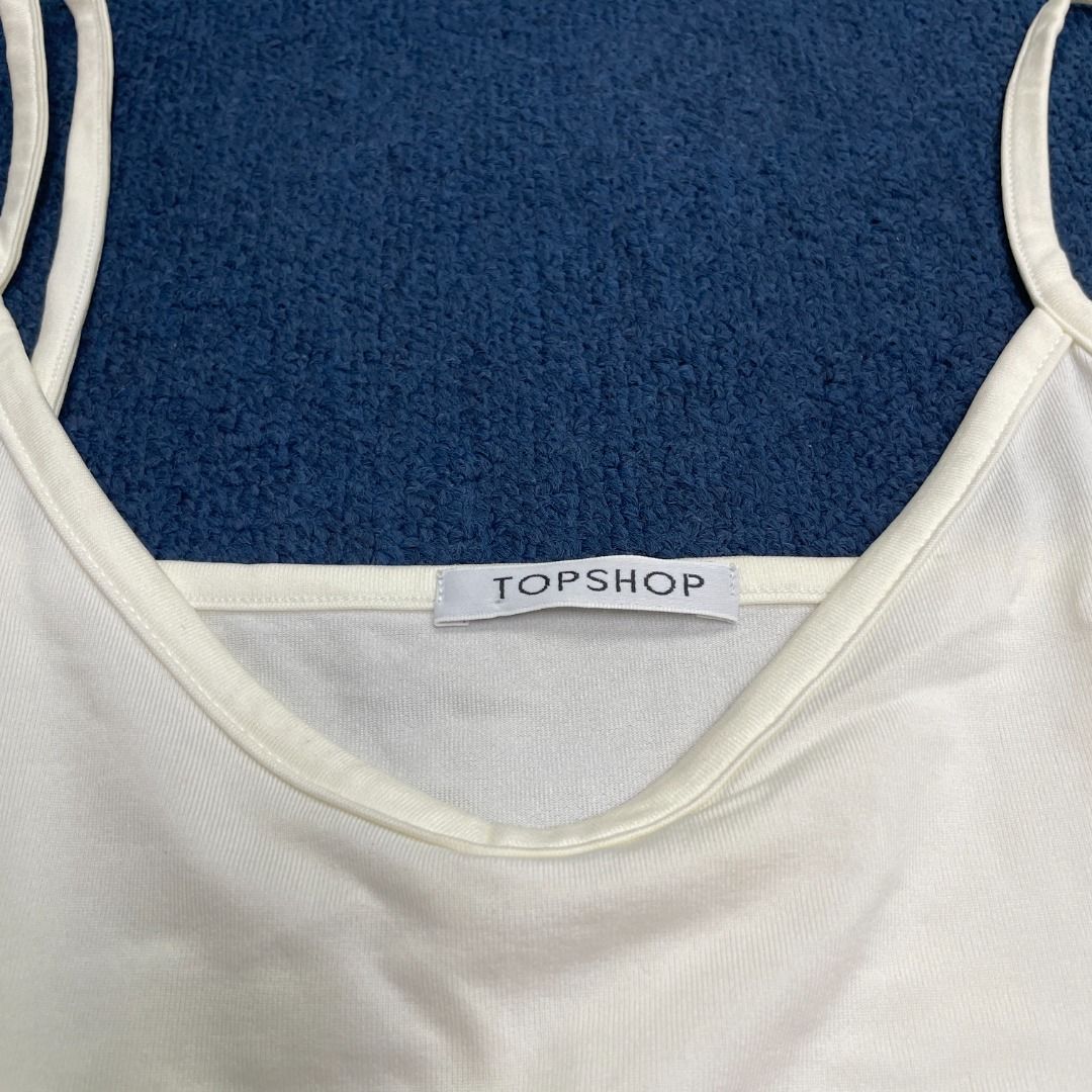 TOPSHOP SPAGHETTI STRAP TOP SINGLET