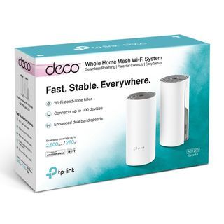 TP Link Deco E4 AC1200 Whole-Home Mesh Wi-Fi System (2Pack)