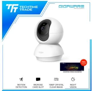 --TP-Link Tapo C210 Home Security WiFi Camera with Free Mousepad